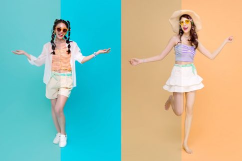 Пример обработки фото пресетом Girl Studio в Lightroom, кадр 2