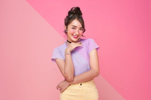 Пример обработки фото пресетом Girl Studio в Lightroom, кадр 6