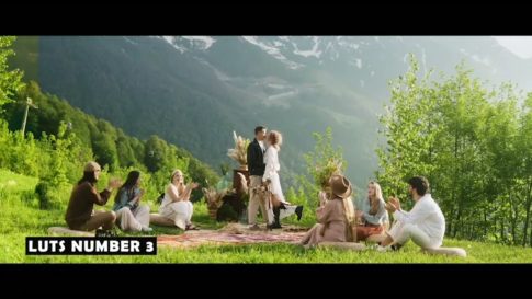 Пример работы LUT из набора Свадебные кино-LUT 30 профилей для видео Wedding Cinema