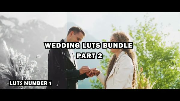 Постер набора Свадебные кино-LUT для монтажа видео Wedding Film