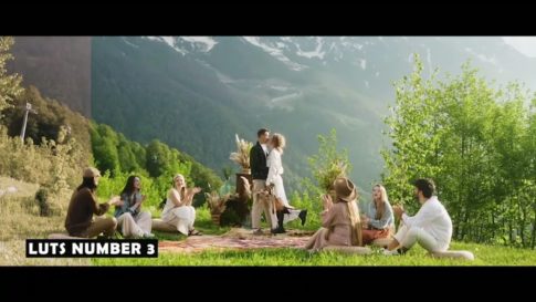 Пример работы LUT из набора Свадебные кино-LUT для профессионального видео Wedding