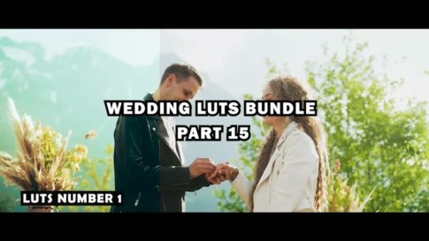 Постер набора Свадебные кино-LUT для романтичного видео Wedding Cinematic