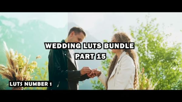 Постер набора Свадебные кино-LUT для романтичного видео Wedding Cinematic