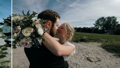 Пример работы LUT из набора Свадебные кино-LUT для видео Wedding Presets
