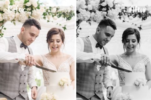 Пример обработки фото пресетом Wedding в Lightroom, кадр 5