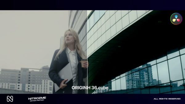 Кадр видео после цветокоррекции LUT для свежие вариант 2