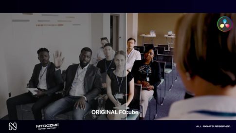 Кадр видео после цветокоррекции LUT для свежие вариант 7