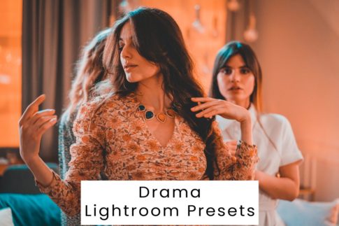 Обложка набора пресетов Drama для Lightroom