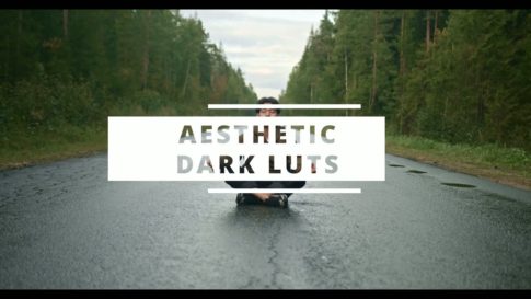 Постер набора Тёмные атмосферные LUT для видео Aesthetic Dark