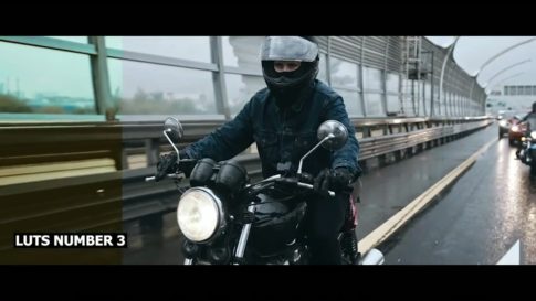 Кадр видео после цветокоррекции LUT для тёмные вариант 2