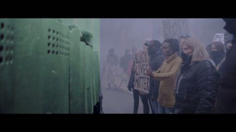Кадр видео после цветокоррекции LUT для кино вариант 2