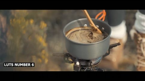 Кадр видео после цветокоррекции LUT для природа вариант 5