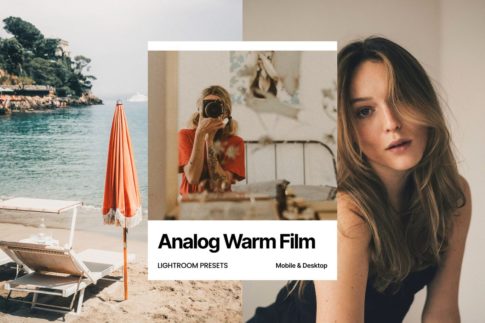 Обложка набора пресетов Analog Warm Film для Lightroom