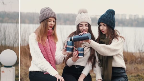 Постер набора Тёплые LUT в стиле кофейни для видео Coffeehouse