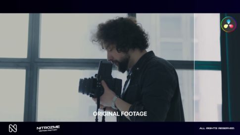 Кадр видео после цветокоррекции LUT для тёплые вариант 4
