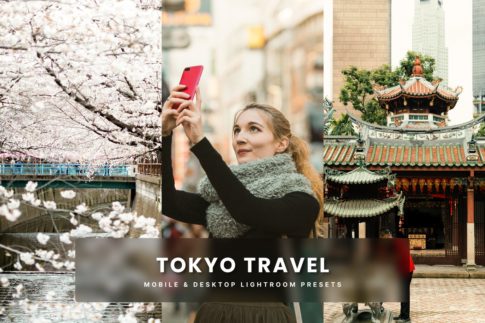 Обложка набора пресетов Tokyo Travel для Lightroom