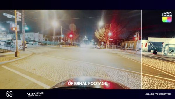 Кадр видео после цветокоррекции LUT для кино вариант 4