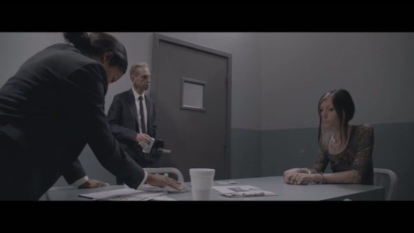 Кадр видео после цветокоррекции LUT для триллер вариант 3