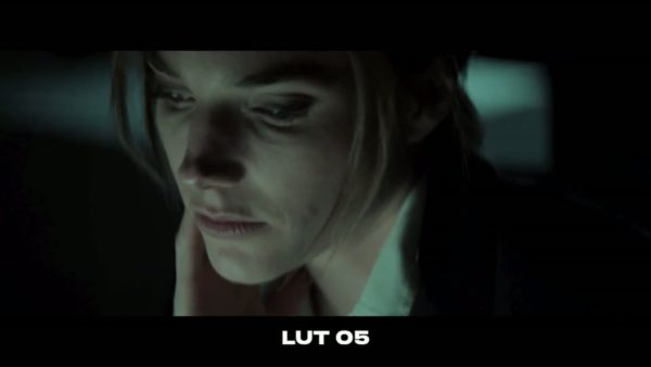 Кадр видео после цветокоррекции LUT для триллер вариант 2