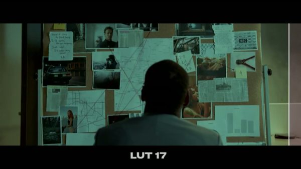 Кадр видео после цветокоррекции LUT для триллер вариант 4