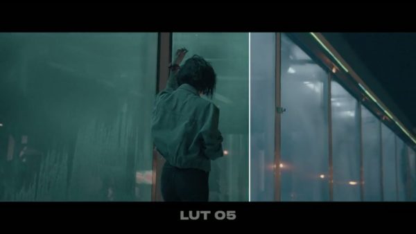 Кадр видео после цветокоррекции LUT для триллер вариант 6