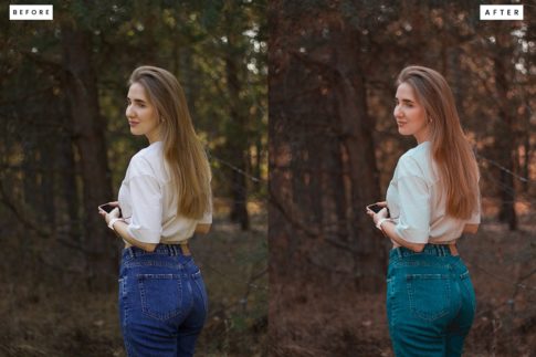 Пример обработки фото пресетом Mixed в Lightroom, кадр 1