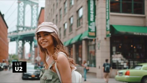 Пример работы LUT из набора Урбан кино-LUT для современного видео Urban Look
