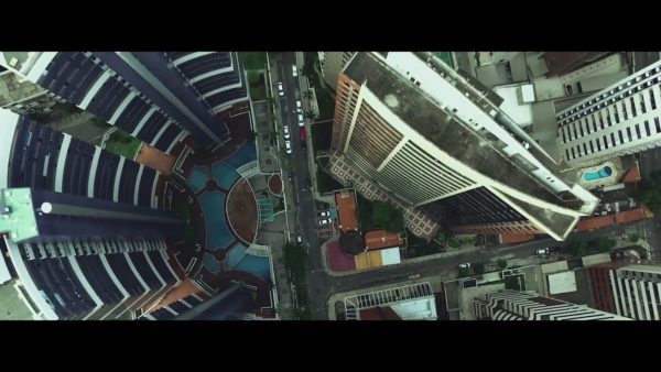 Кадр видео после цветокоррекции LUT для урбан вариант 8