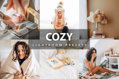 Обложка набора пресетов Cozy для Lightroom