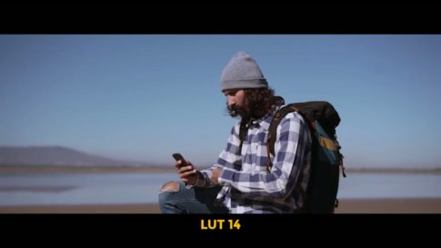 Кадр видео после цветокоррекции LUT для v-log вариант 3