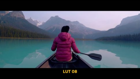 Кадр видео после цветокоррекции LUT для v-log вариант 4