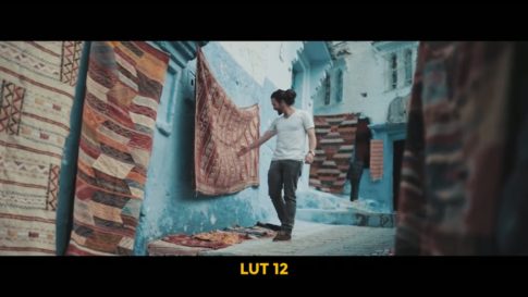 Кадр видео после цветокоррекции LUT для v-log вариант 7