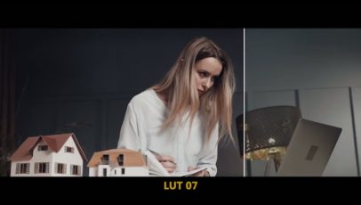 Кадр видео после цветокоррекции LUT для v-log вариант 3