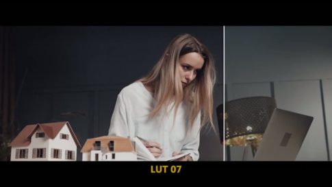 Кадр видео после цветокоррекции LUT для v-log вариант 3