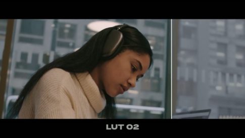 Кадр видео после цветокоррекции LUT для v-log вариант 3