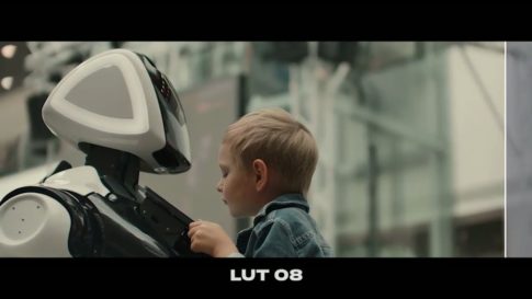Кадр видео после цветокоррекции LUT для v-log вариант 8