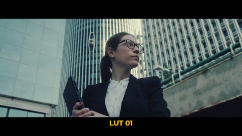 Пример работы LUT из набора V-Log плёночные LUT для видео Professional V-Log Film