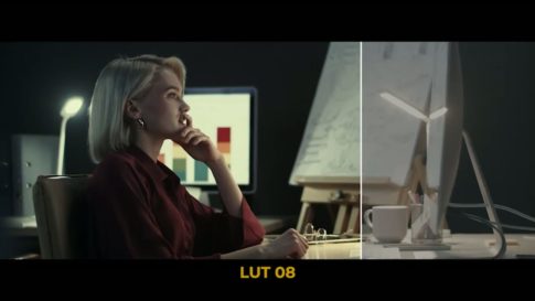 Кадр видео после цветокоррекции LUT для v-log вариант 3