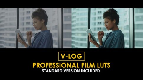 Постер набора V-Log плёночные LUT для видео Professional V-Log Film