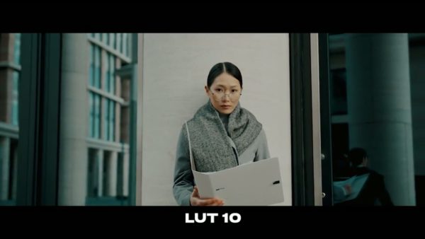 Кадр видео после цветокоррекции LUT для v-log вариант 3