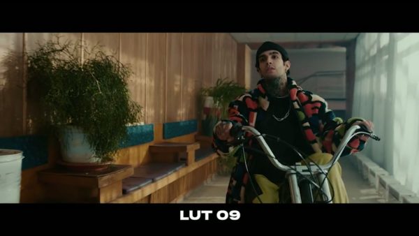 Кадр видео после цветокоррекции LUT для v-log вариант 7