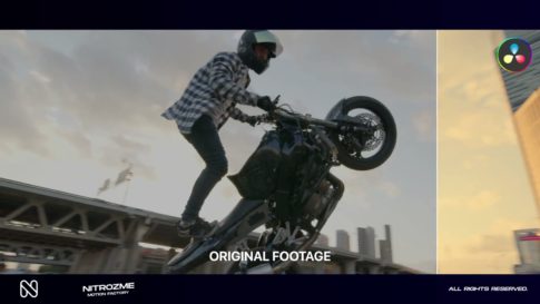 Кадр видео после цветокоррекции LUT для вестерн вариант 4