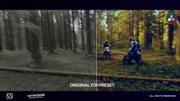 Кадр видео после цветокоррекции LUT для вестерн вариант 7