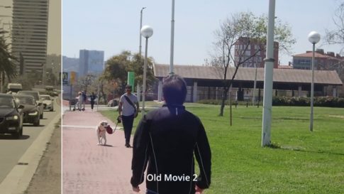 Пример работы LUT из набора Винтажные кино-LUT для стилизации видео Vintage Cinemat