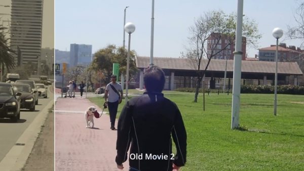 Пример работы LUT из набора Винтажные кино-LUT для стилизации видео Vintage Cinemat