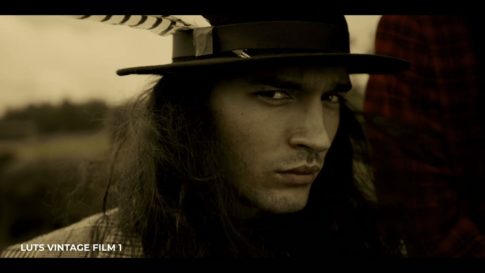 Пример работы LUT из набора Винтажные плёночные LUT для видео Vintage Film