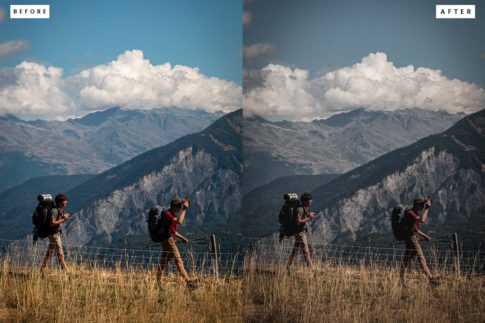 Пример обработки фото пресетом Vintage в Lightroom, кадр 1