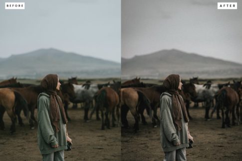 Пример обработки фото пресетом Vintage в Lightroom, кадр 2