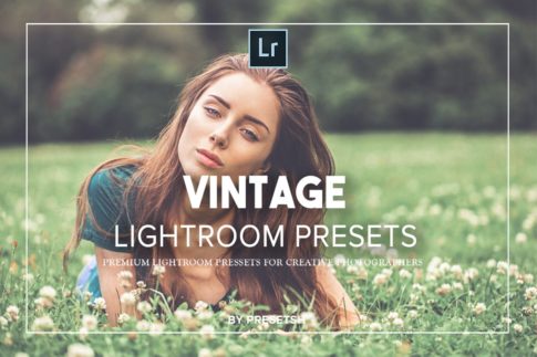 Обложка набора пресетов Vintage для Lightroom