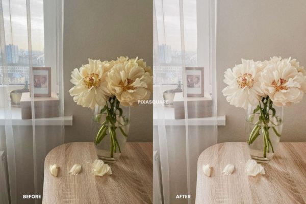 Пример обработки фото пресетом Bright & Airy в Lightroom, кадр 7